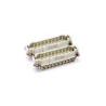 Insert HVE, Raccordement à vis, mâle, 18 pin, 16A, Polycarbonate, 24B 